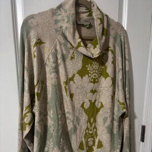 Anthropologie Saturday Sunday Kiera Cozy Cowl Neck Top Size XL